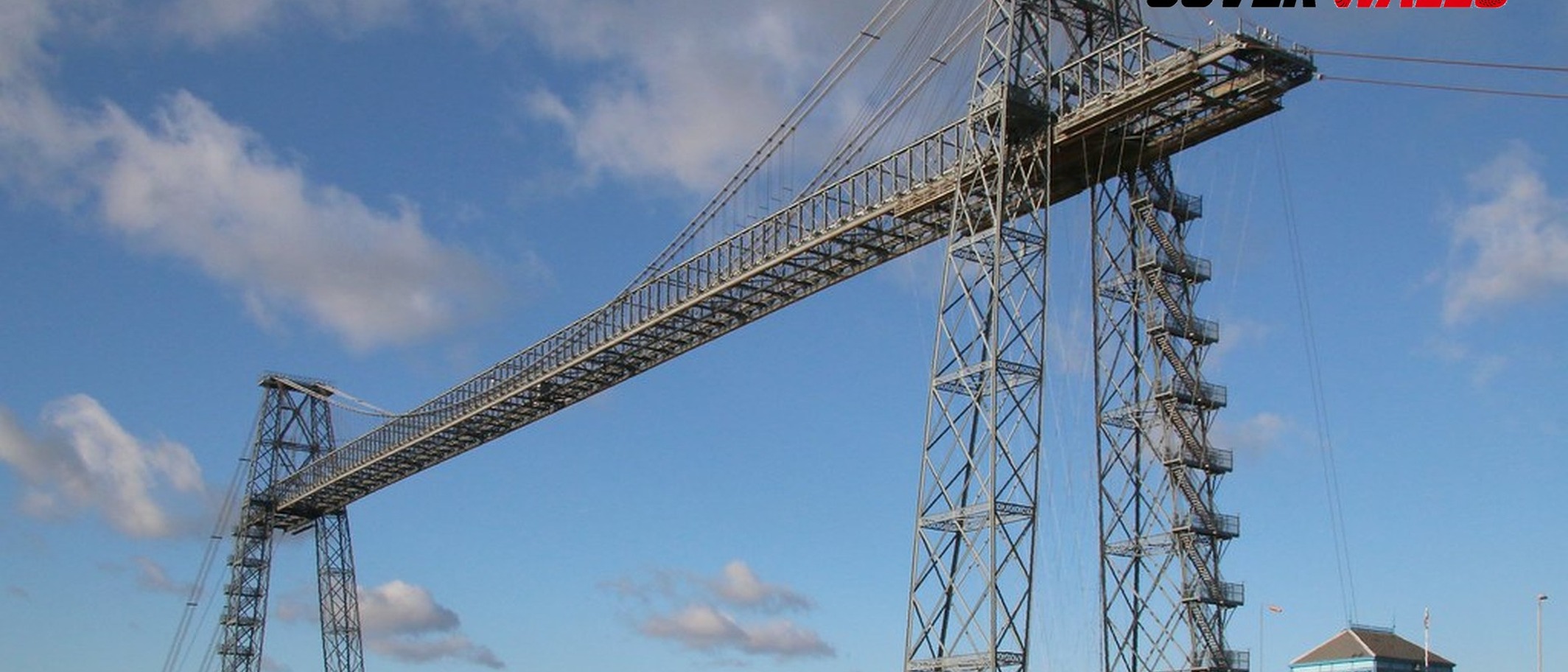 Newport Transporter Bridge over the Usk