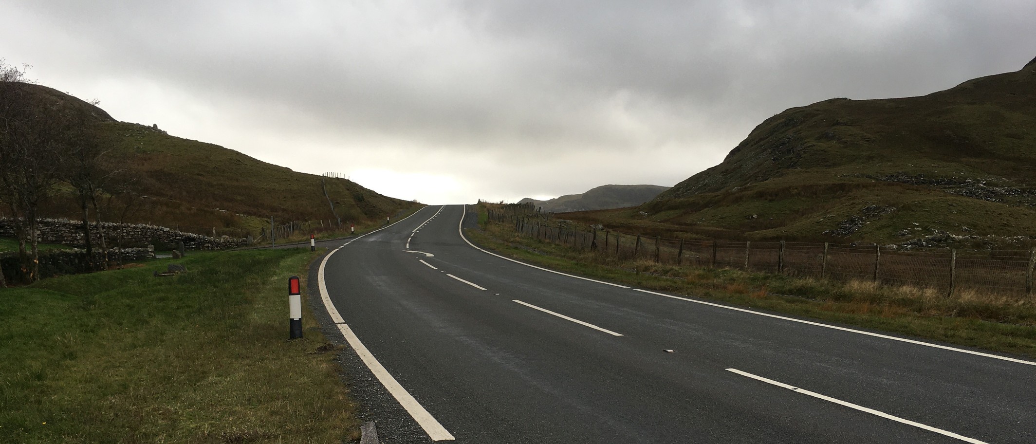 Archive photograph, 28 October 2022: A470 towards Blaenau Ffestiniog, not the current closure. Photo: Steven Brown, CC BY-SA 2.0, via Geograph (geograph.org.uk/photo/7323907) and Wikimedia Commons