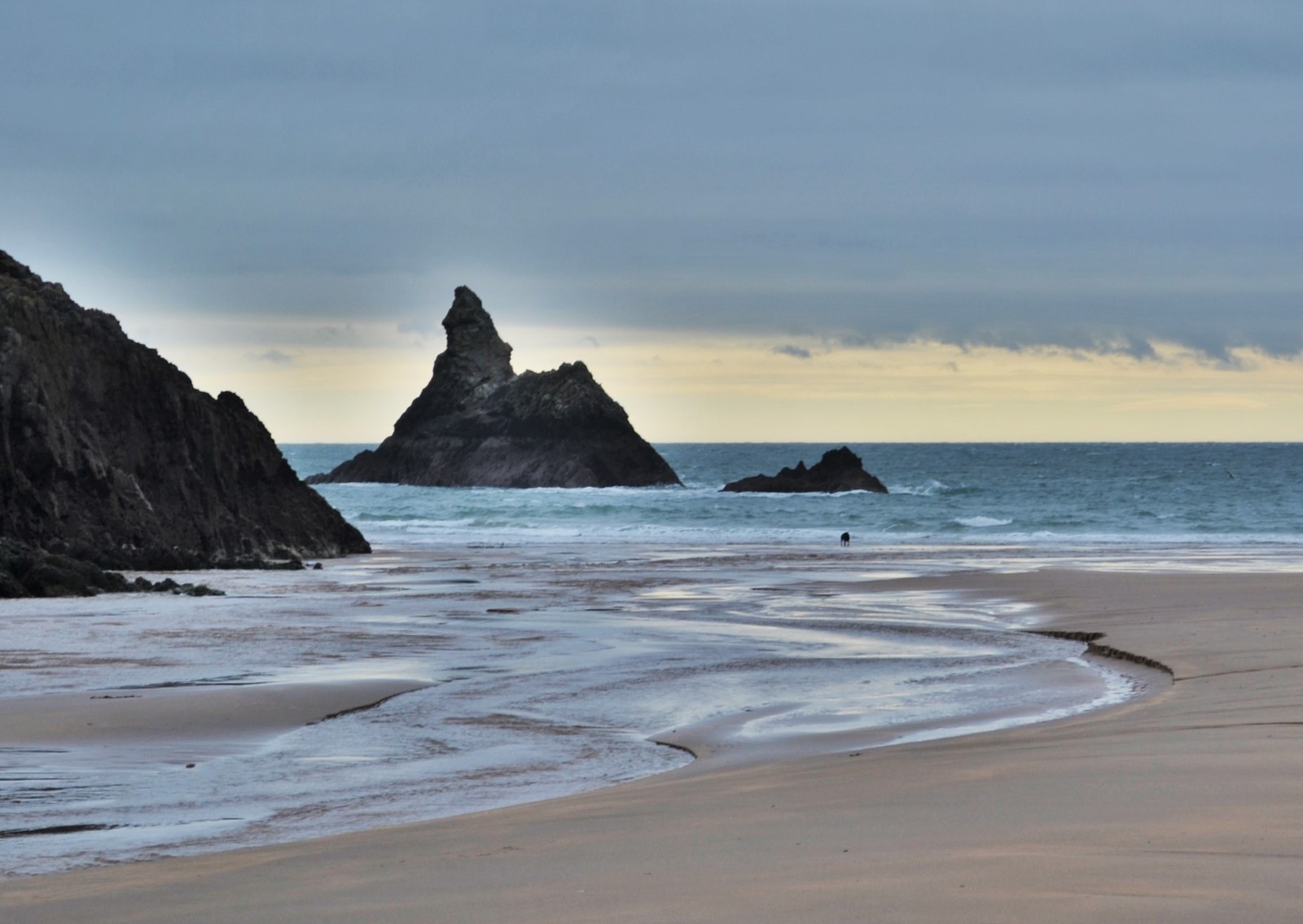 Church Rock off Broad Haven South beach