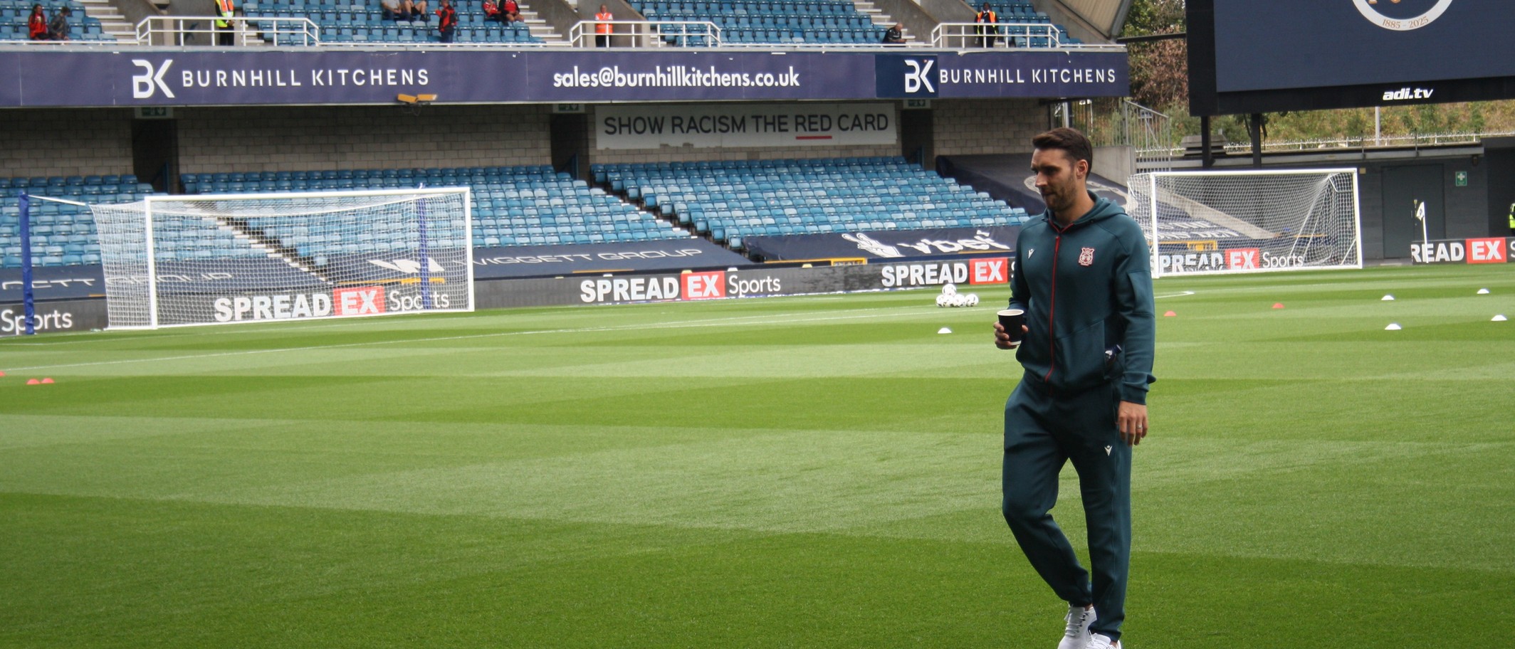 Matty James before Millwall v Wrexham on 30 August 2025. Archive photograph by Timmy96, CC0, via Wikimedia Commons.