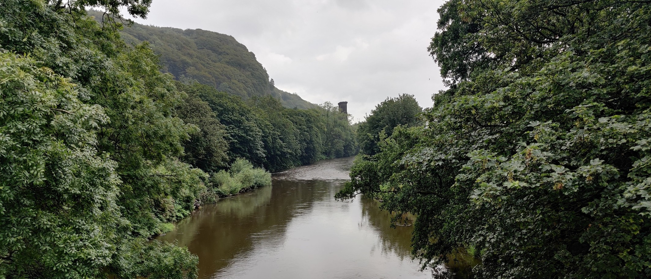 Archive: River Taff by Taff’s Well, 7 August 2021. BeŻet / Wikimedia Commons, CC BY-SA 4.0. Location context, not the October 2026 pollution or evidence of water quality.