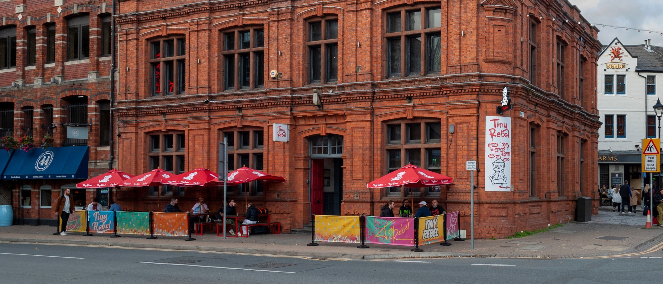 Illustrative archive photograph: Tiny Rebel pub, Westgate Street, Cardiff, 14 October 2022. Photo: Dominic Nelson, CC BY-SA 4.0; cropped.