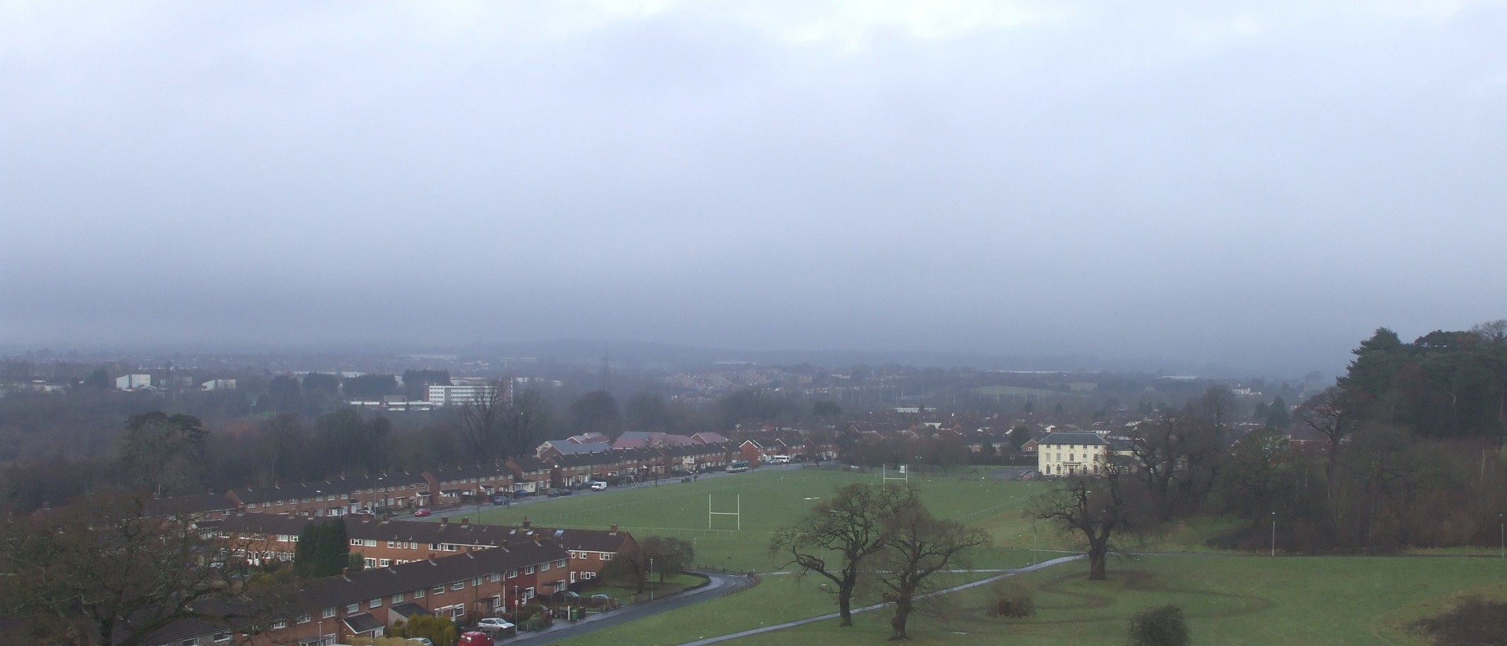 A playing field in Llanrumney, Cardiff, photographed in January 2010. Archive area context, not the trial venue. John Lord, CC BY-SA 2.0.
