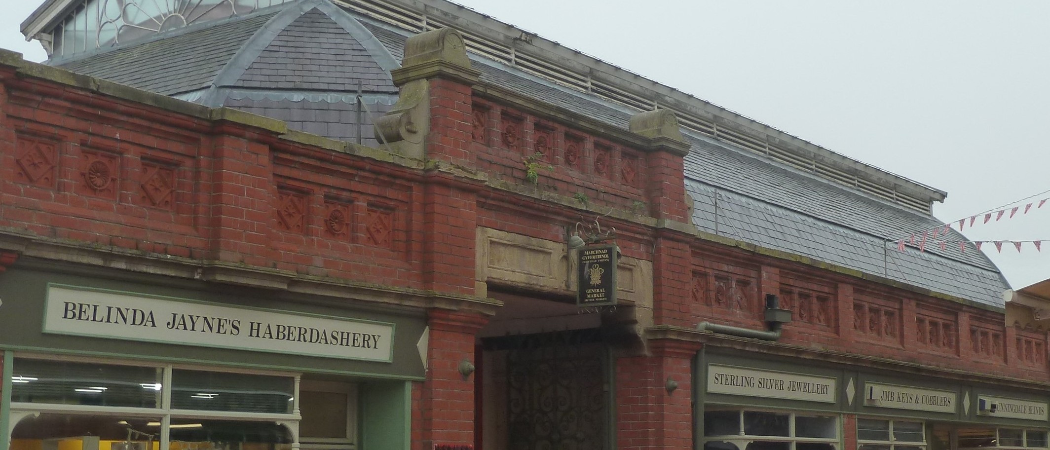 General Market on Henblas Street, Wrexham. Archive photograph: RJ Price Davies, CC BY-SA 4.0, via Wikimedia Commons.