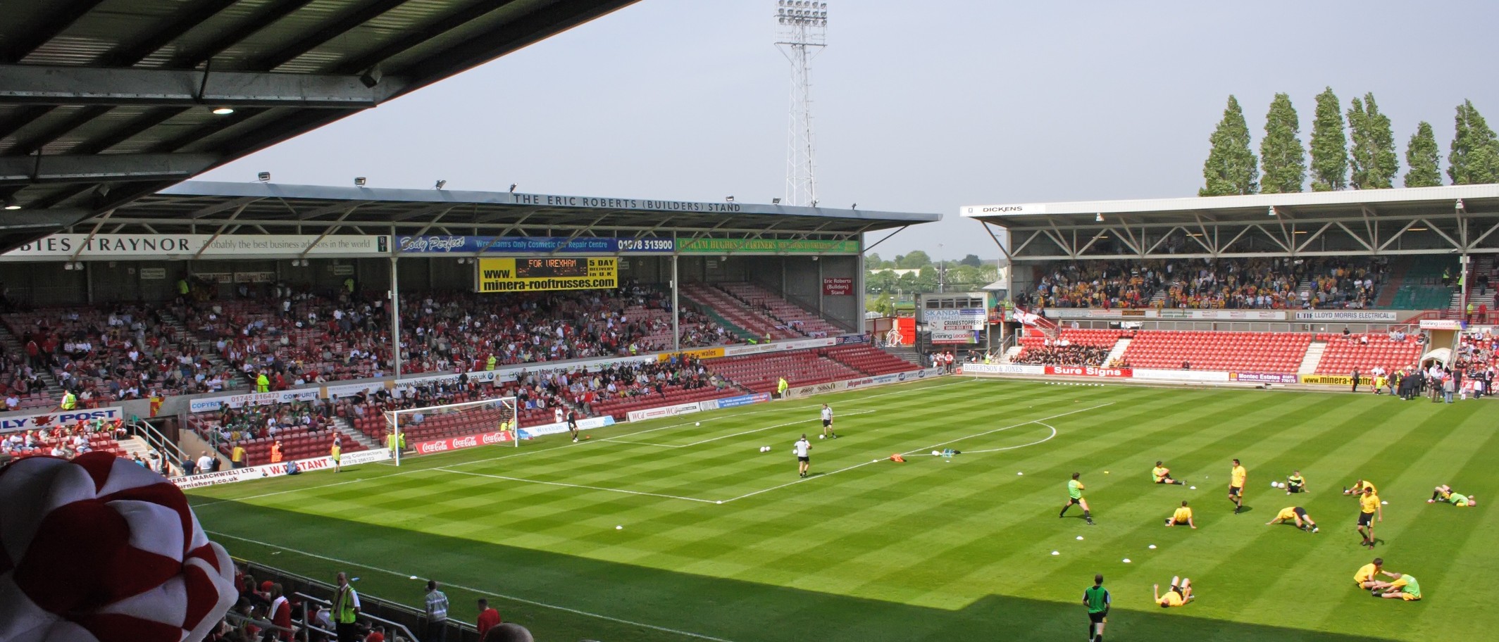 Eric Roberts Stand. Photo: Markbarnes, CC BY 2.5, via Wikimedia Commons